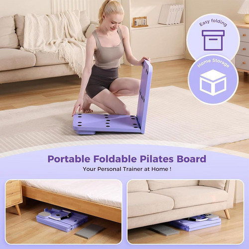 Abdominal Exercise Board Push Up Board Pilates Reformer Set Fitness Equipment — image 4