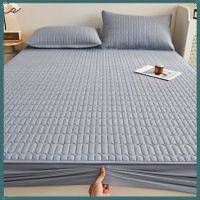 Washed Cotton Quilted Fitted Sheet Diamond 150x200cm — image 2