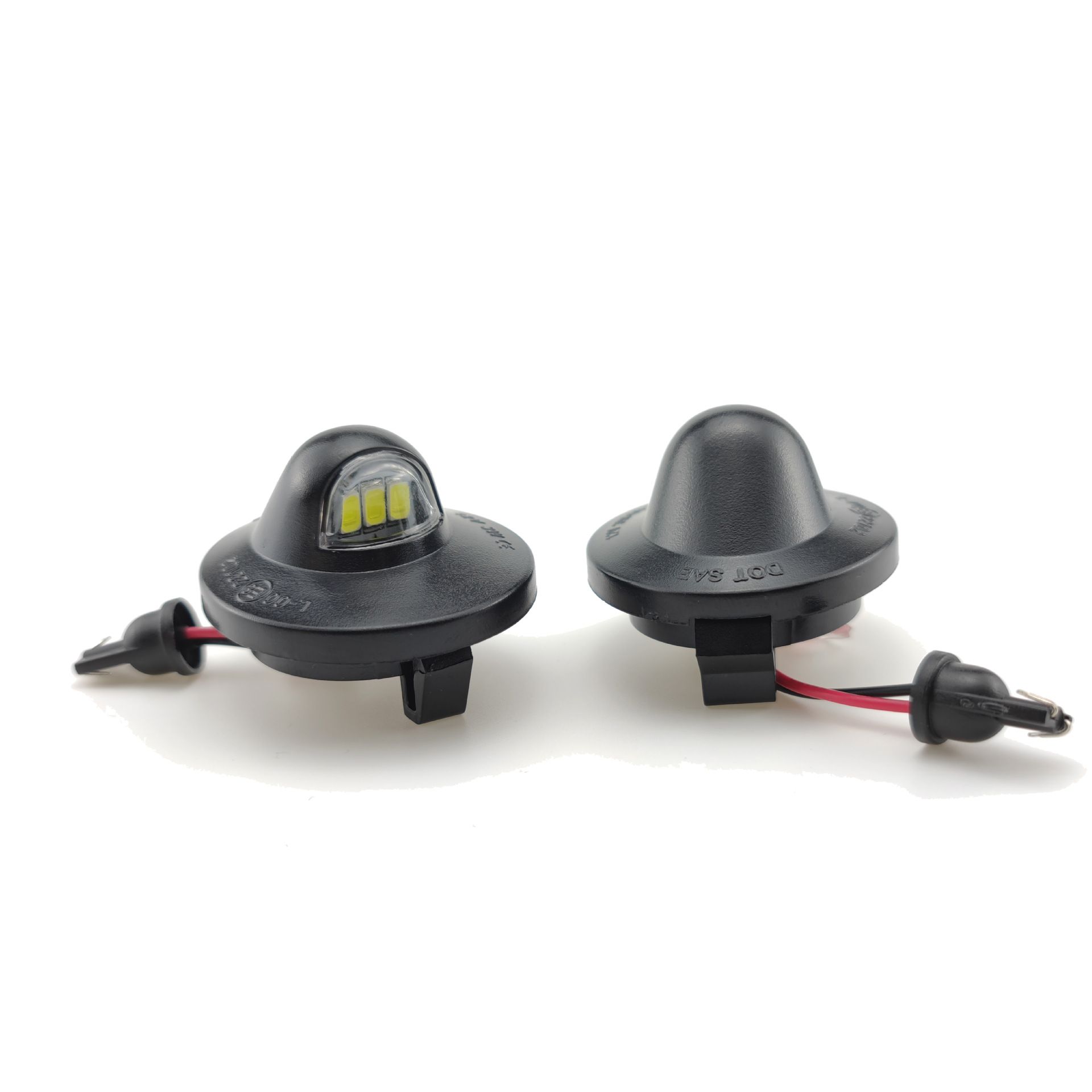 2 Pcs Error Free Xenon White LED License Plate Light Compatible with 1990-2016 F150 F250 F350 F450 F550 Explorer Expedition Excursion Rear License Tag Lamp — image 3