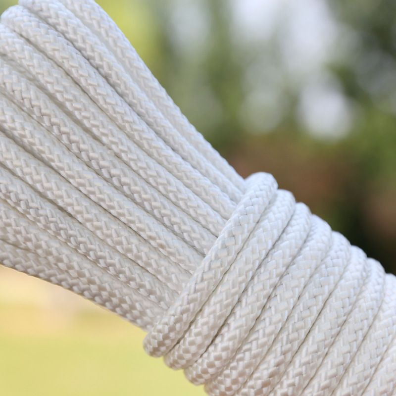 Fire safety rope Clothes Drying Rope Portable Travel Clothesline Adjustable for Indoor Outdoor Laundry Clothesline-8mm*20M — image 2