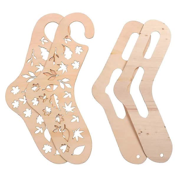 pcs Wooden Sock Blockers for Knitting, Adjustable Sock Blockers for Knitting Blockers Knitting Crochet S — image 4