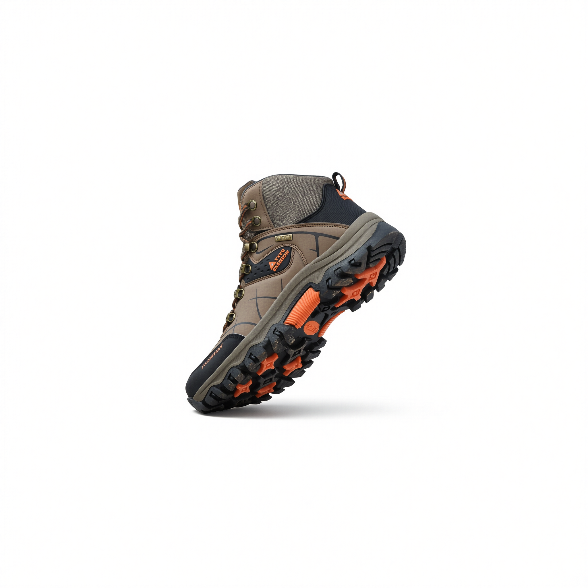 QIFENG Men Hiking Shoes Outdoor Trekking Sneakers Army Green 44 — image 3