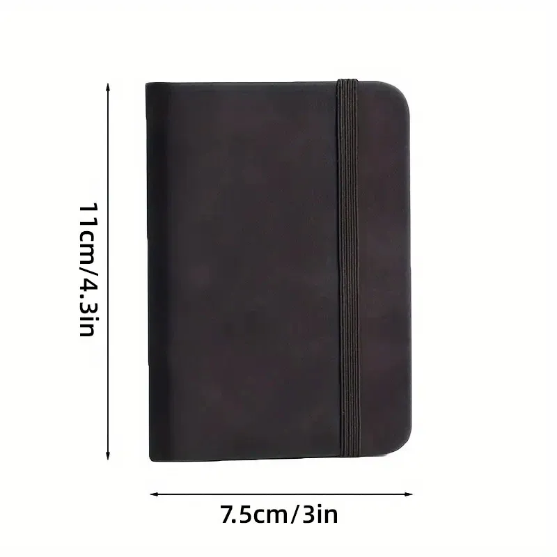 10pcs Mini Pocket Notebook A7 Small Portable Notepad for Office School Use - Green โ image 4