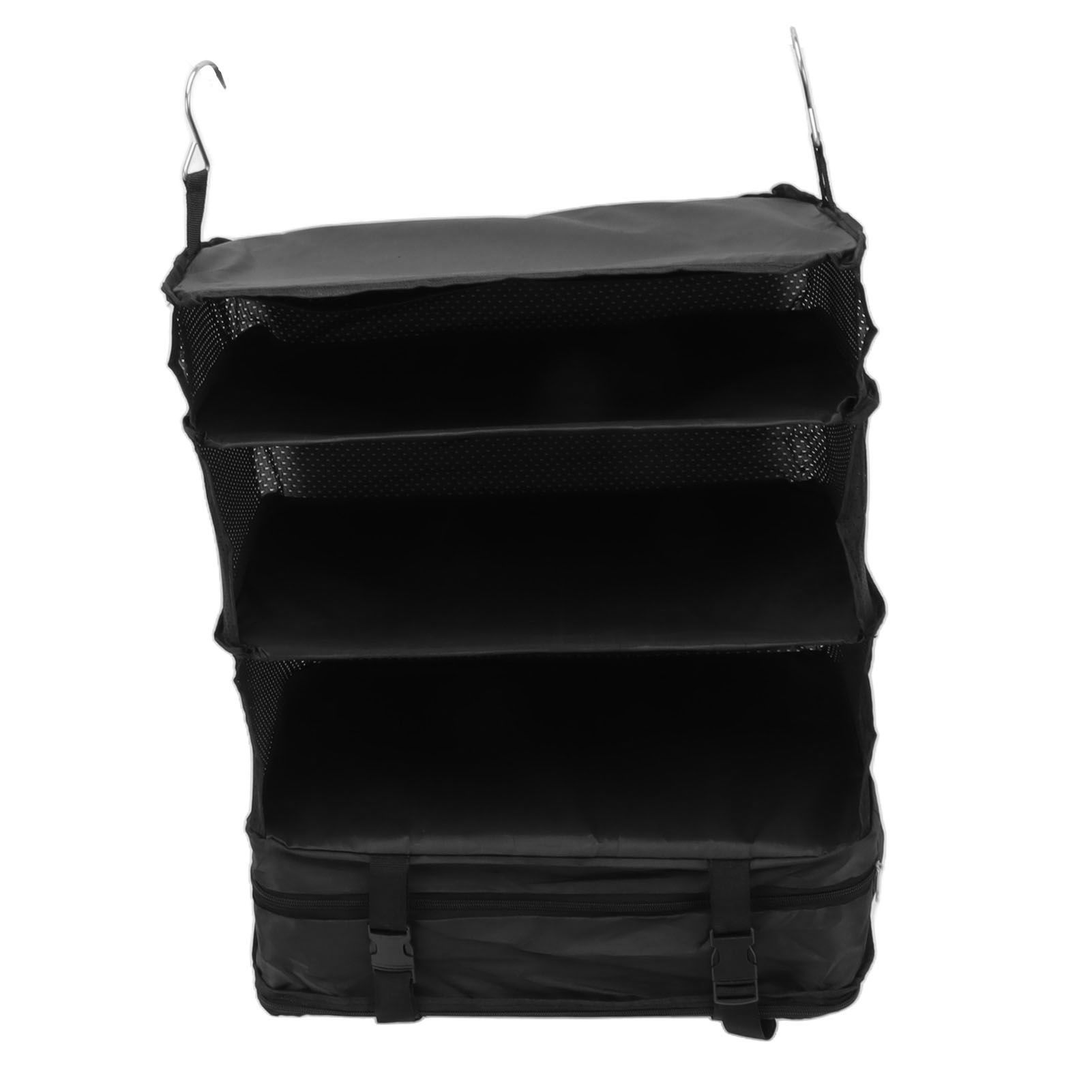 Hanging 3 Shelf Travel Shelves Bag Portable Multifunctional Large Capacity Hanging Packing Cubes Storage Bag — image 6