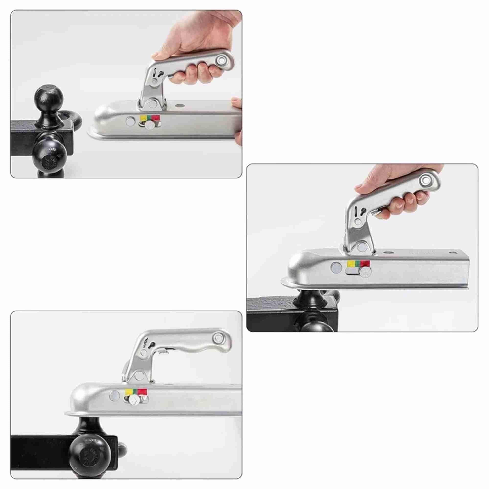Trailer ATV Coupling For 50mm Tow Ball Pressed Trailer Quad Bike — image 6