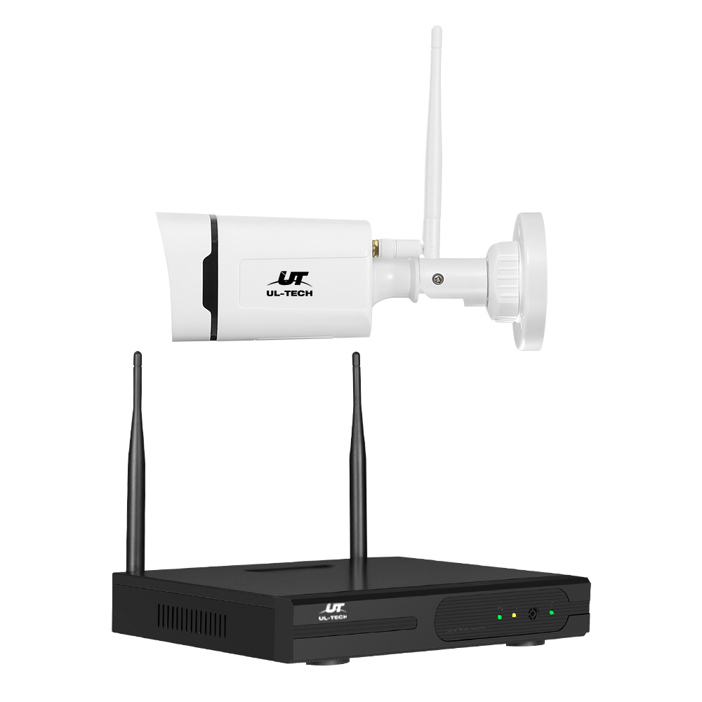 UL-tech Wireless CCTV Security System 8CH NVR 3MP 4 Square Cameras — image 4
