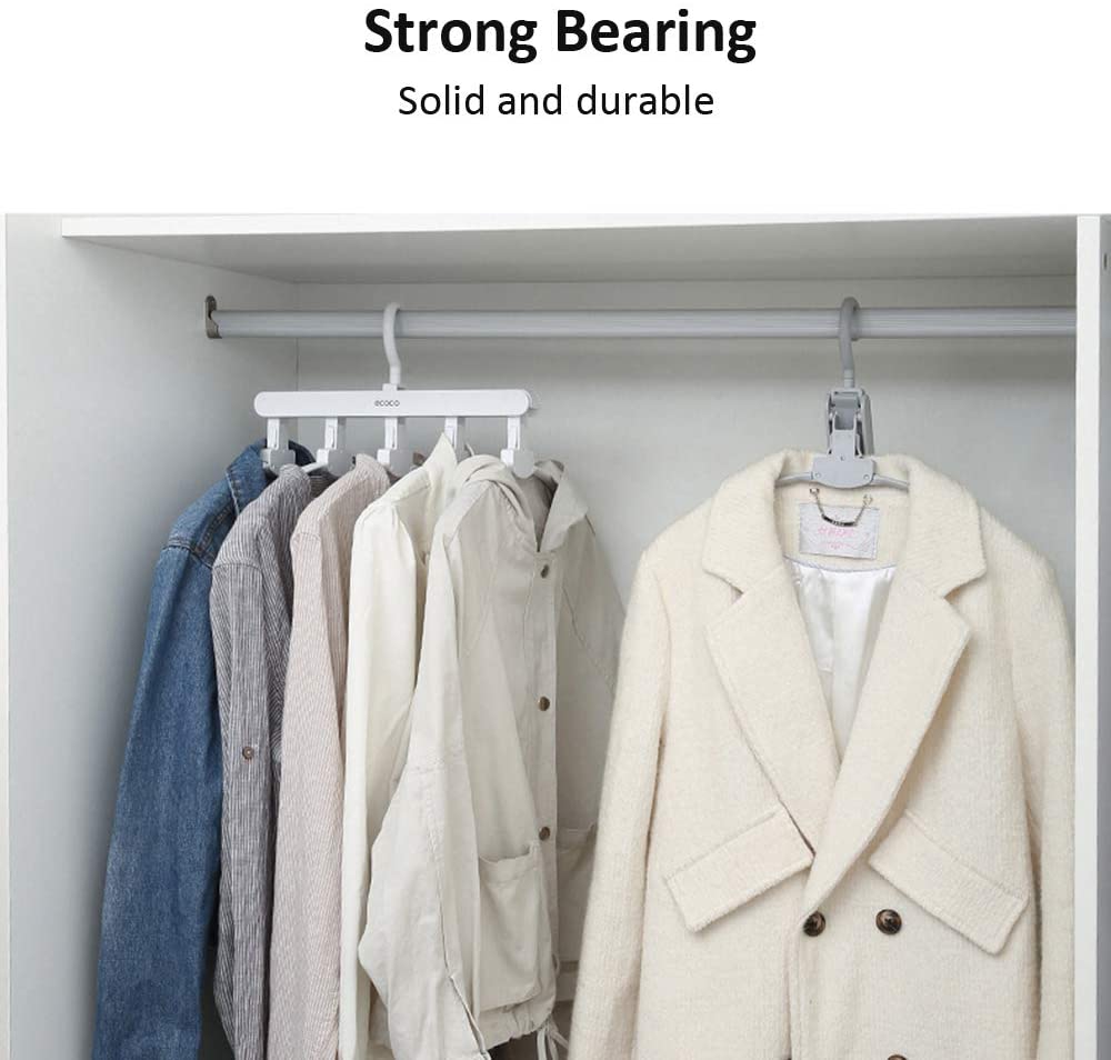 Magic Hanger Space Saving Multifunctional Clothes Coat Hanger Dryer Laundry Drying Rack Airer Clothes Horse Grey — image 3