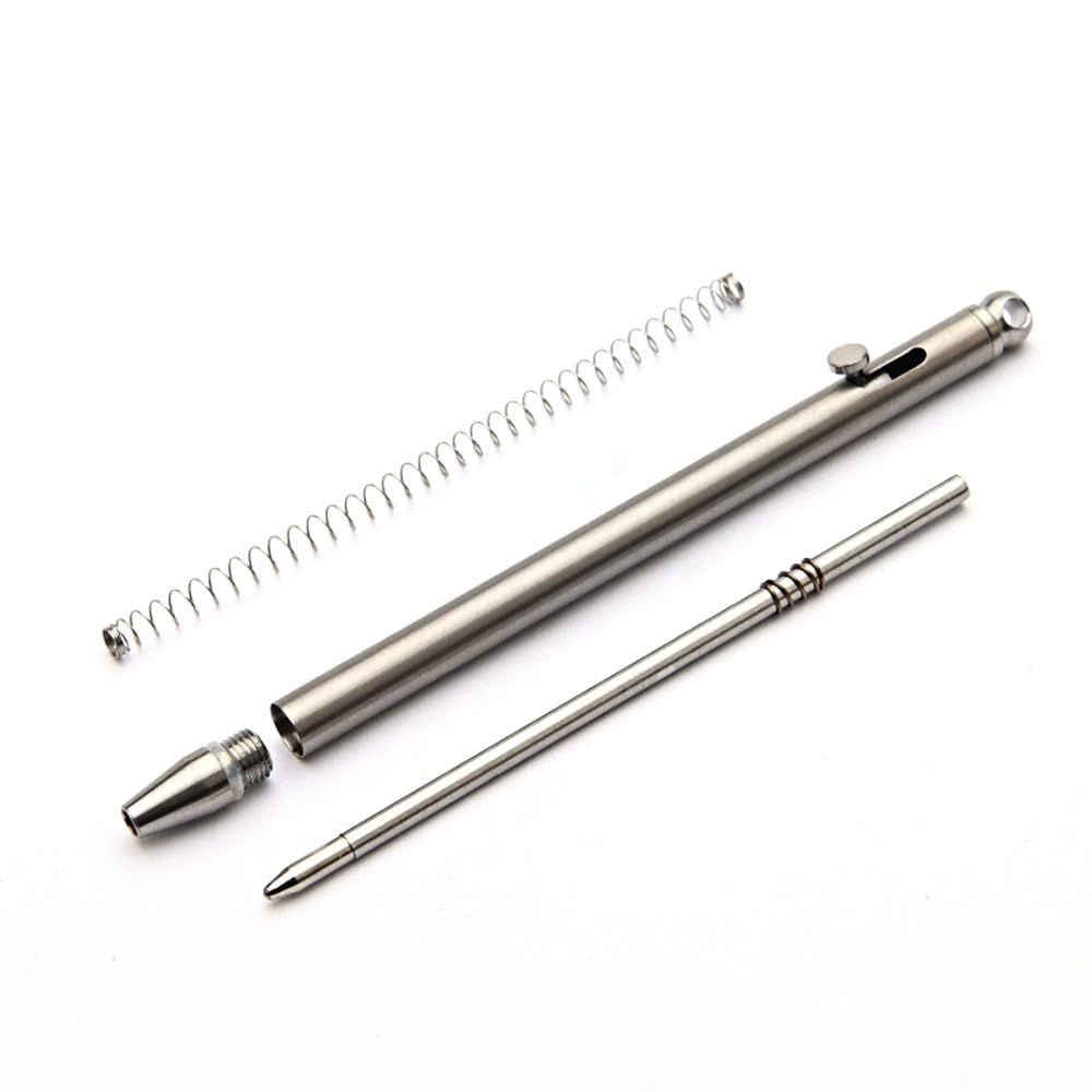 Mini Titanium Pen, Portable EDC Gadget Outdoor Equipment Personality Creative Signature Pen Mini EDC Pen Outdoor tool — image 5