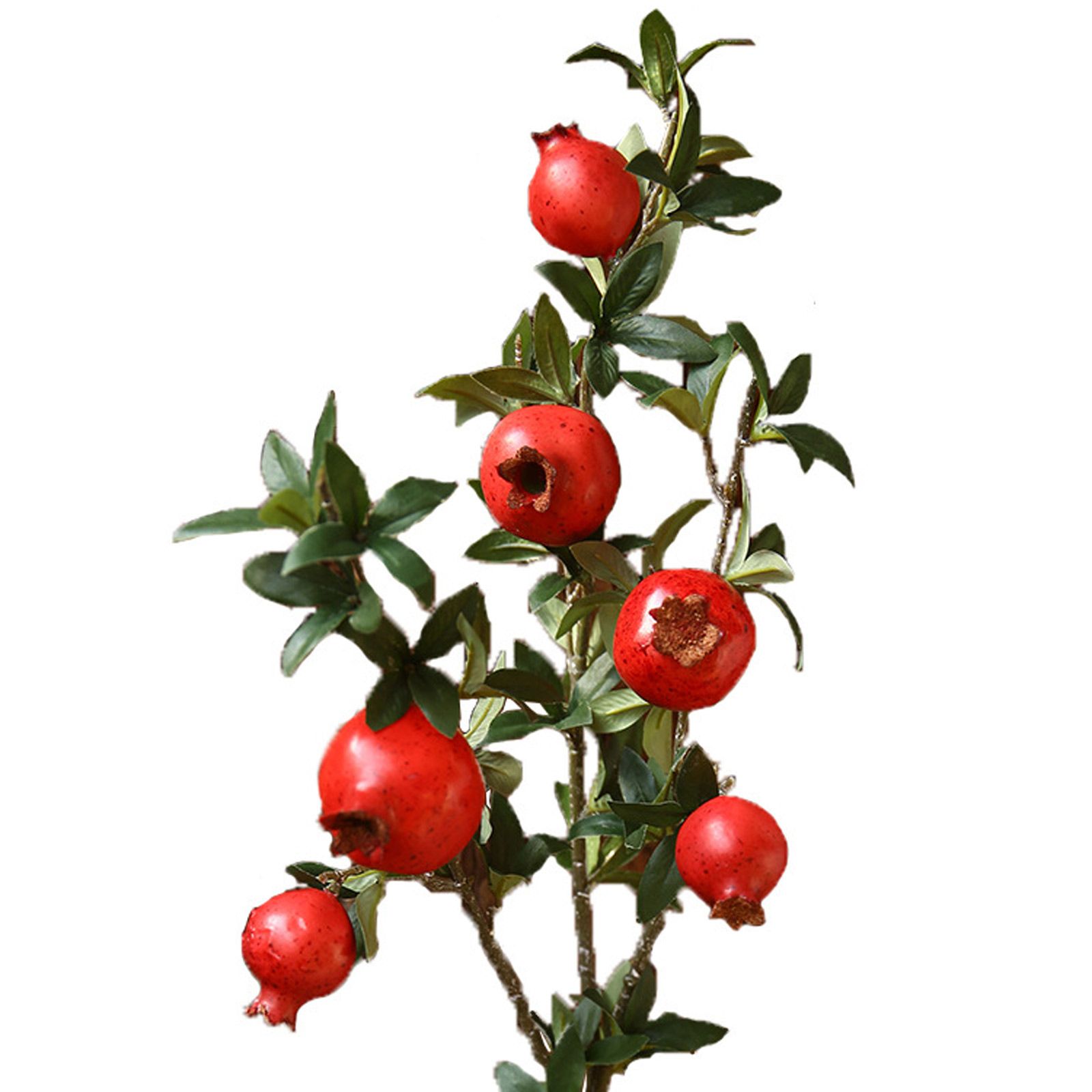 American Artificial Pomegranate Fruit Simulation Flowers Fake Fruits for Home Hotel Decoration — image 6