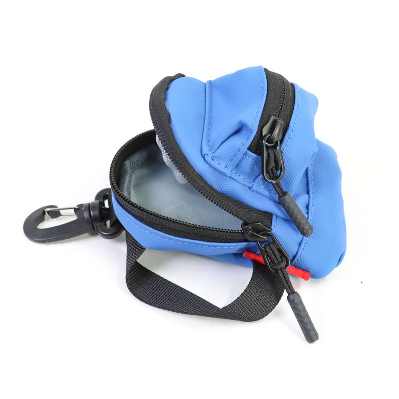 Mini-Hanging Small Backpack, Outdoor Riding Small Portable Handbag can be Used to Store the Change of Keys and Headphones. (Blue) — image 2