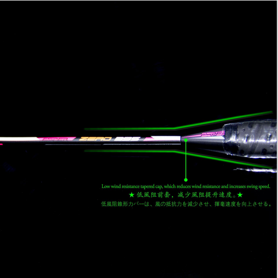 ESPER Explorer X-RACE 39S Badminton Racket 4U 84g Full Carbon Fiber Beginner G6 Entry-Level Racket — image 3