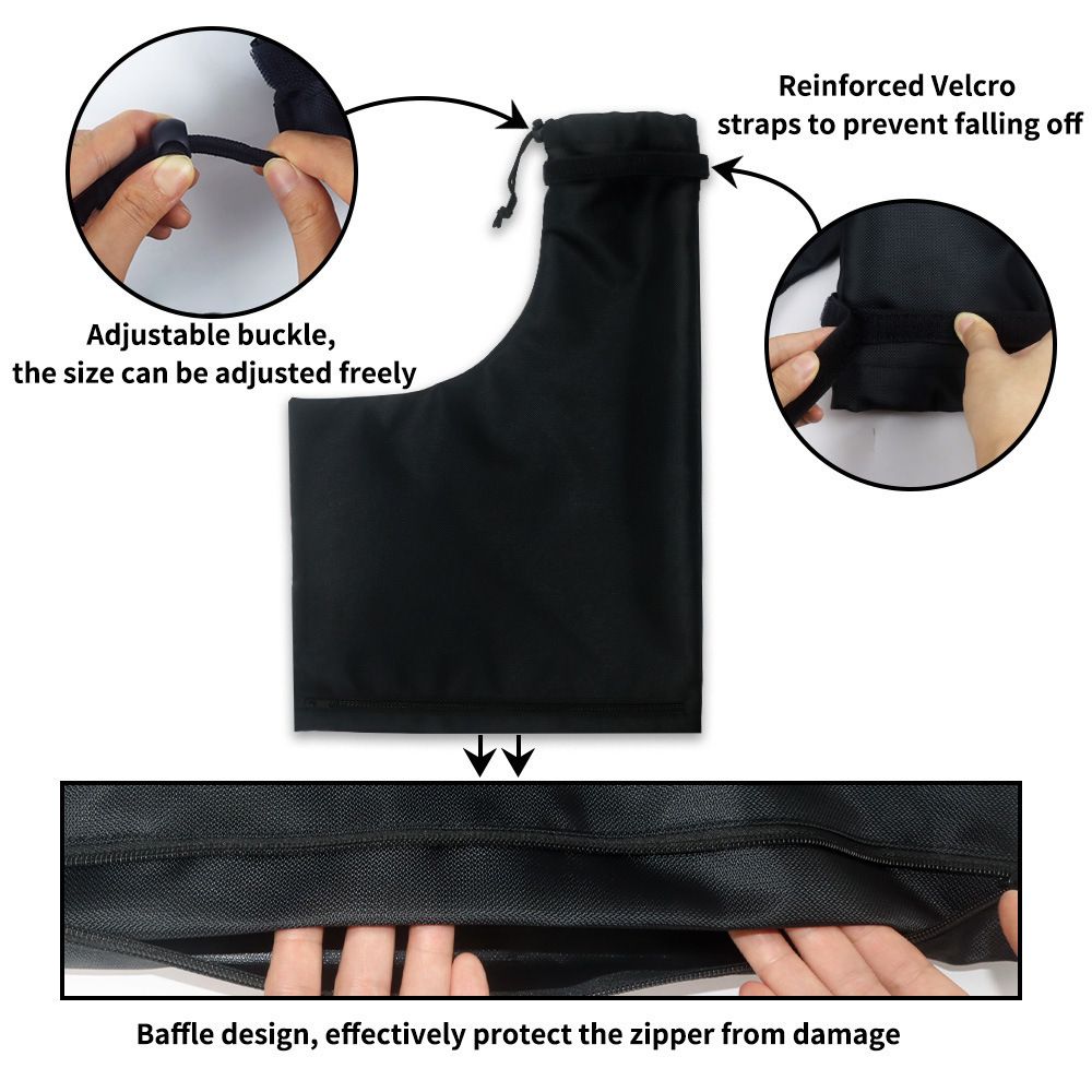 Garden Waste Bags, Outdoor Leaf Blower Machine Vacuum Dust Bag, Oxford Cloth Garden Tool Leaf Blower