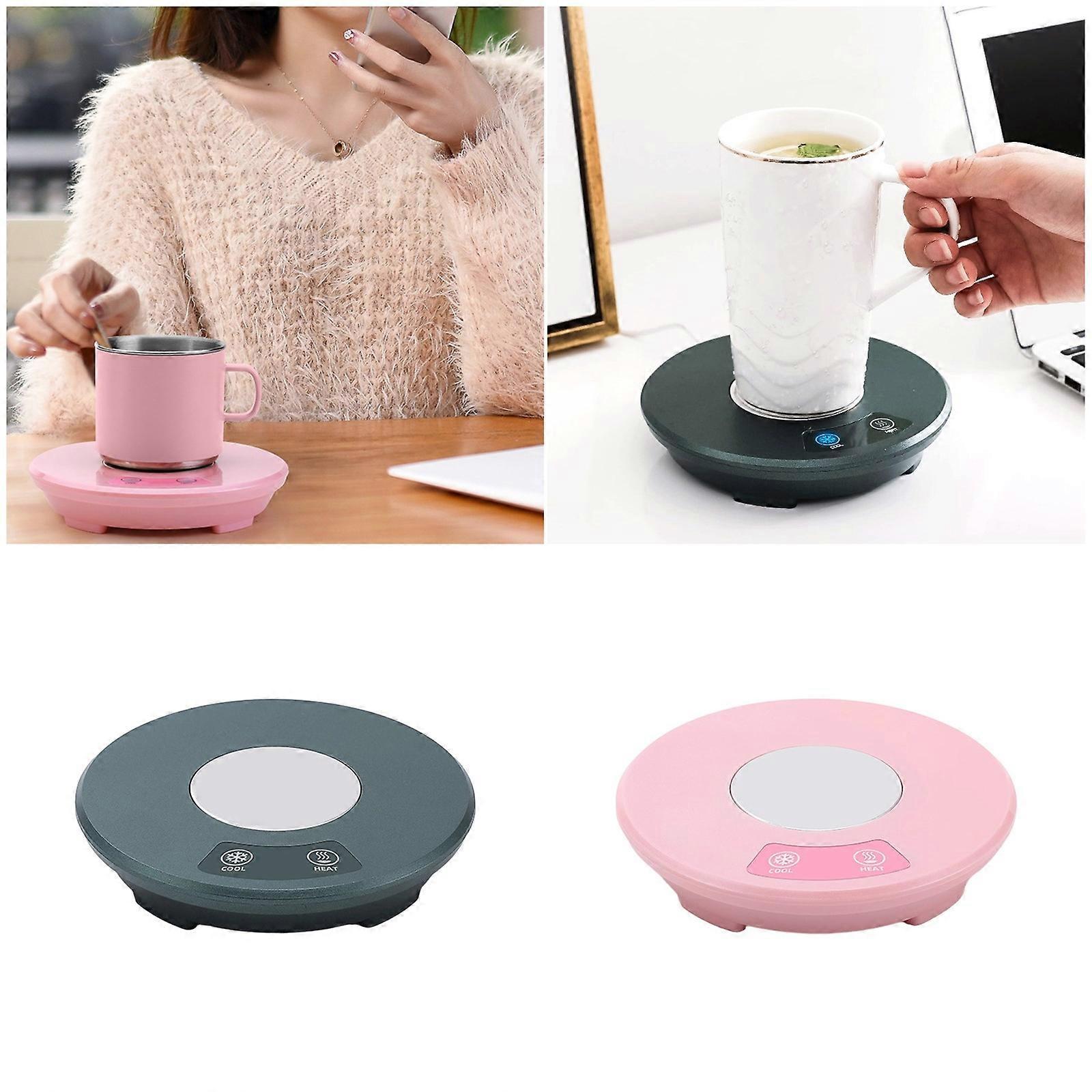 Green Coffee Mug Warmer 55degree for Desk or Home Use โ image 2