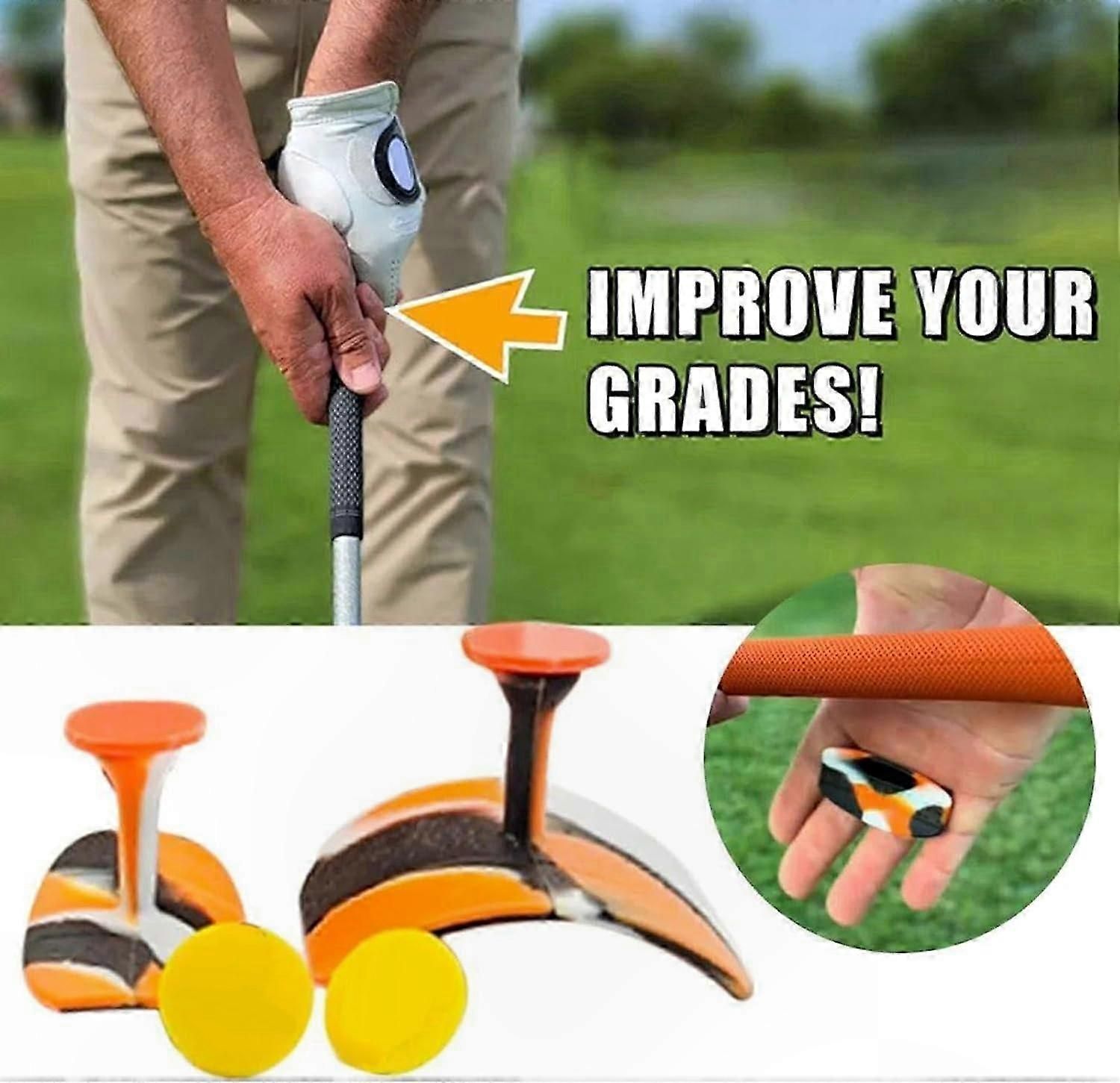 Golf Swing Trainer with Non-Slip Grip, Practice Aid for Golf Clubs, Sports Training Equipment โ image 2