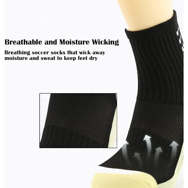 Kids Soccer Socks Non-Slip Hospital Grip Athletic Socks โ image 2