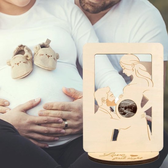 Memorial Photo Frame - Baby Ultrasound Memorial Frame - Newborn Memorial Stand - Style A — image 4