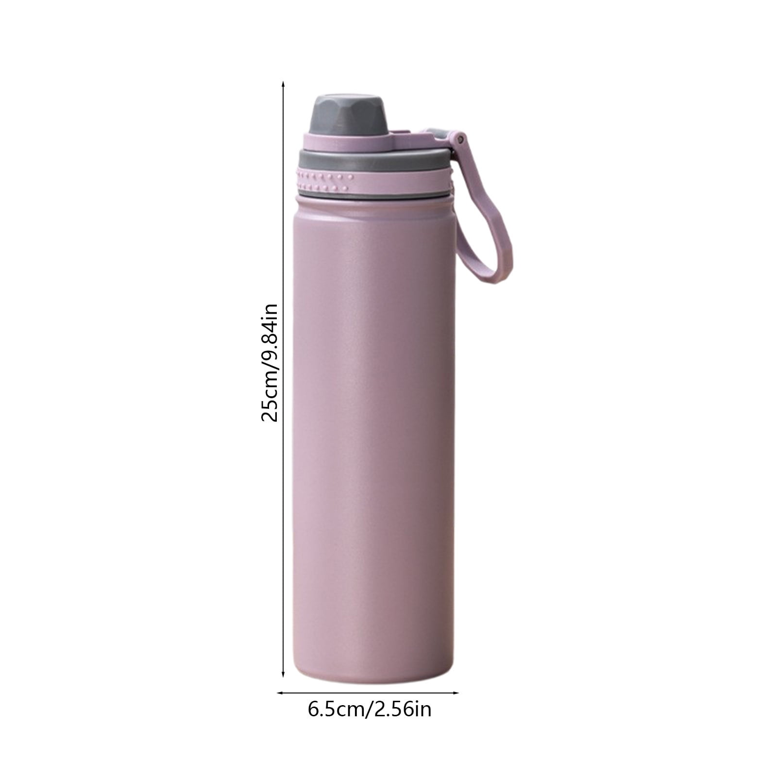 Insulated Water Bottle, Stainless Steel Vacuum Insulated Water Bottle, Sport Bottle with Leak Proof Lid and Handle, Space Kettle Men and Women, Large Capacity — image 3