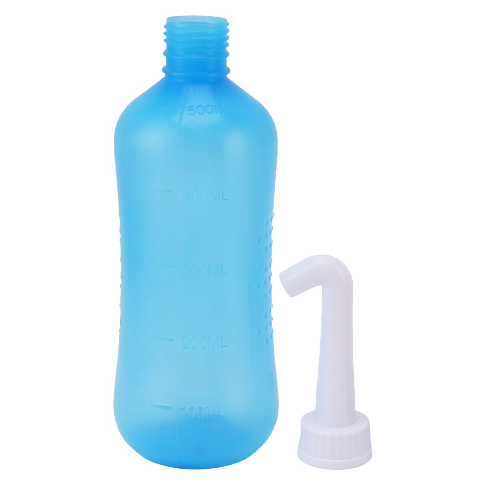 Nasal Irrigation Manual Sinus Rinse Bottle Pressure Nose Wash Cleaner for Children Adults Kids 500ml+ Five Hole Head โ image 2