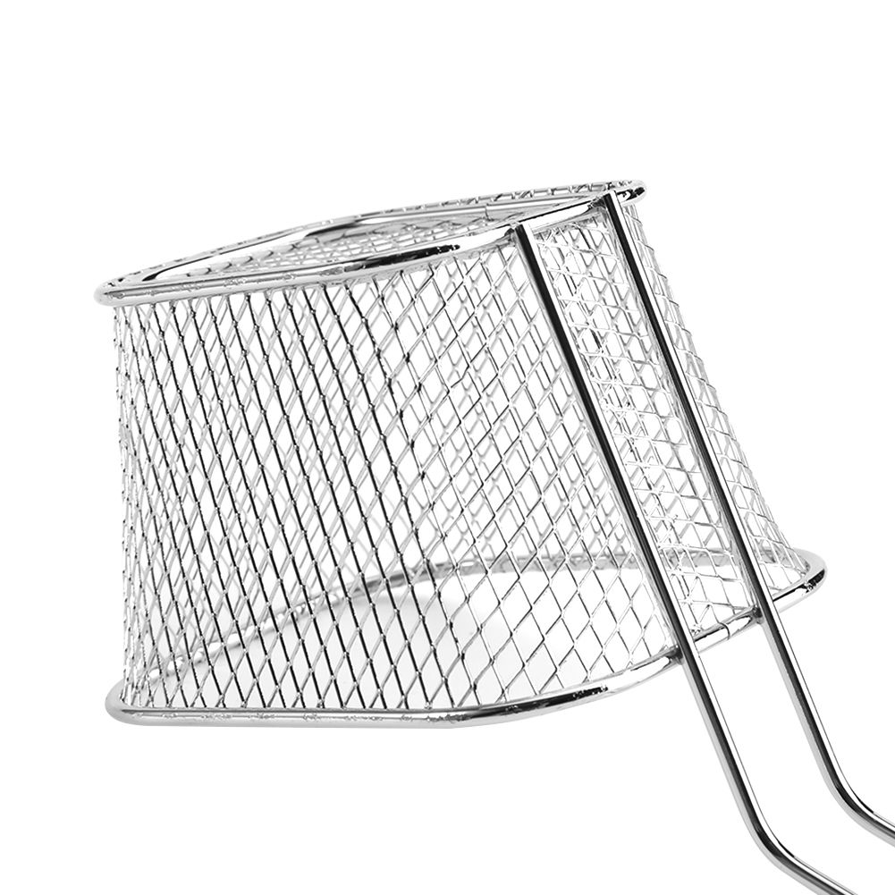 8Pcs Mini Stainless Steel Chips Deep Fry Baskets Food Presentation Strainer Potato Cooking Tool โ image 5
