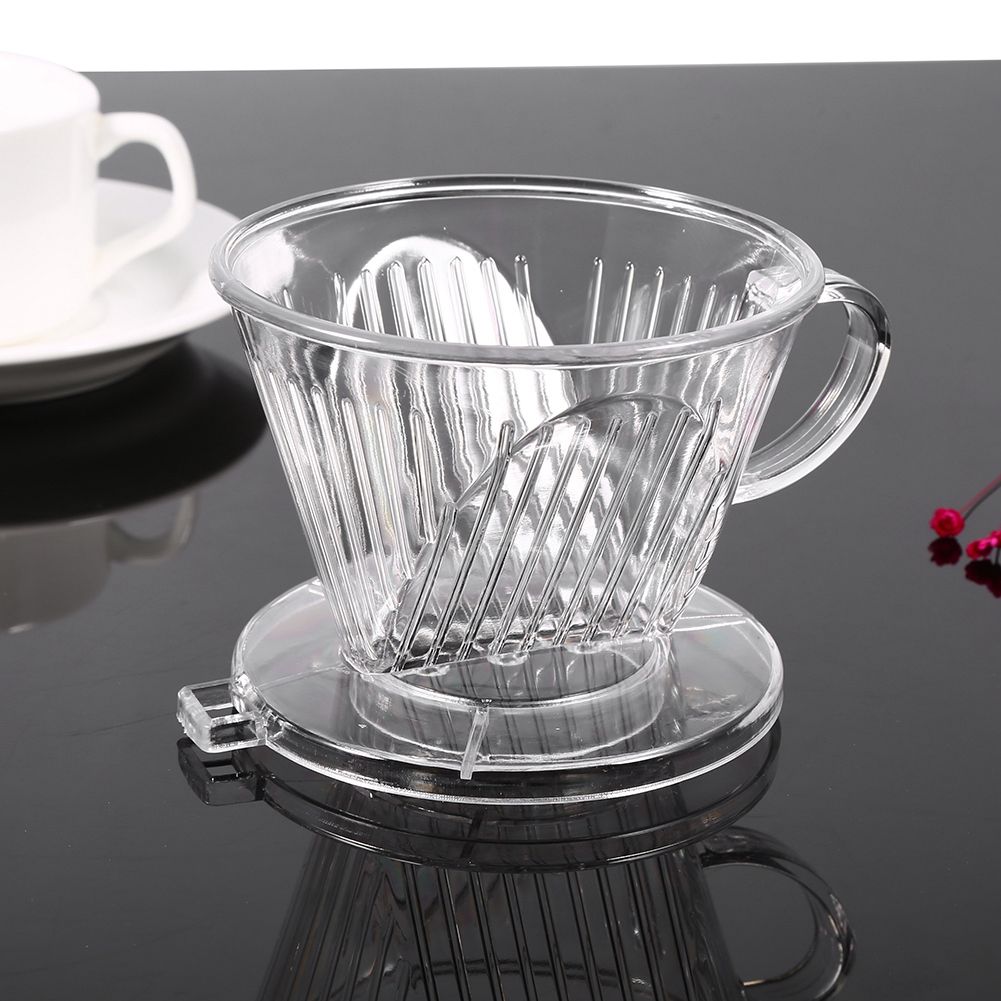 Transparent Reusable Coffee Filters, Cone shaped Portable Coffee Dripper Pure Flavor Maker Tool โ image 4