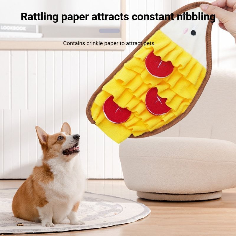 Dog Snuffle Mat for Foraging and Enrichment fried chicken — image 6