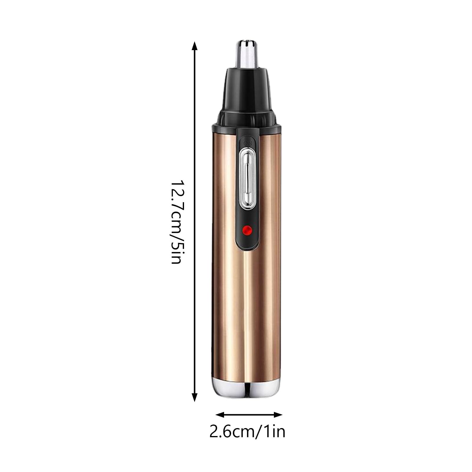 2pc Ear and Nose Hair Trimmer for Women Men,Rechargeable Professional Painless Eyebrow & Facial Hair Trimmer with Powerful Motor — image 2