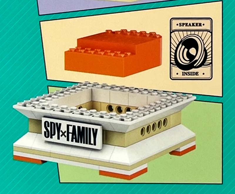 Kalos Spy X Family Anya Forger Building Block Bluetooth Speaker — image 4