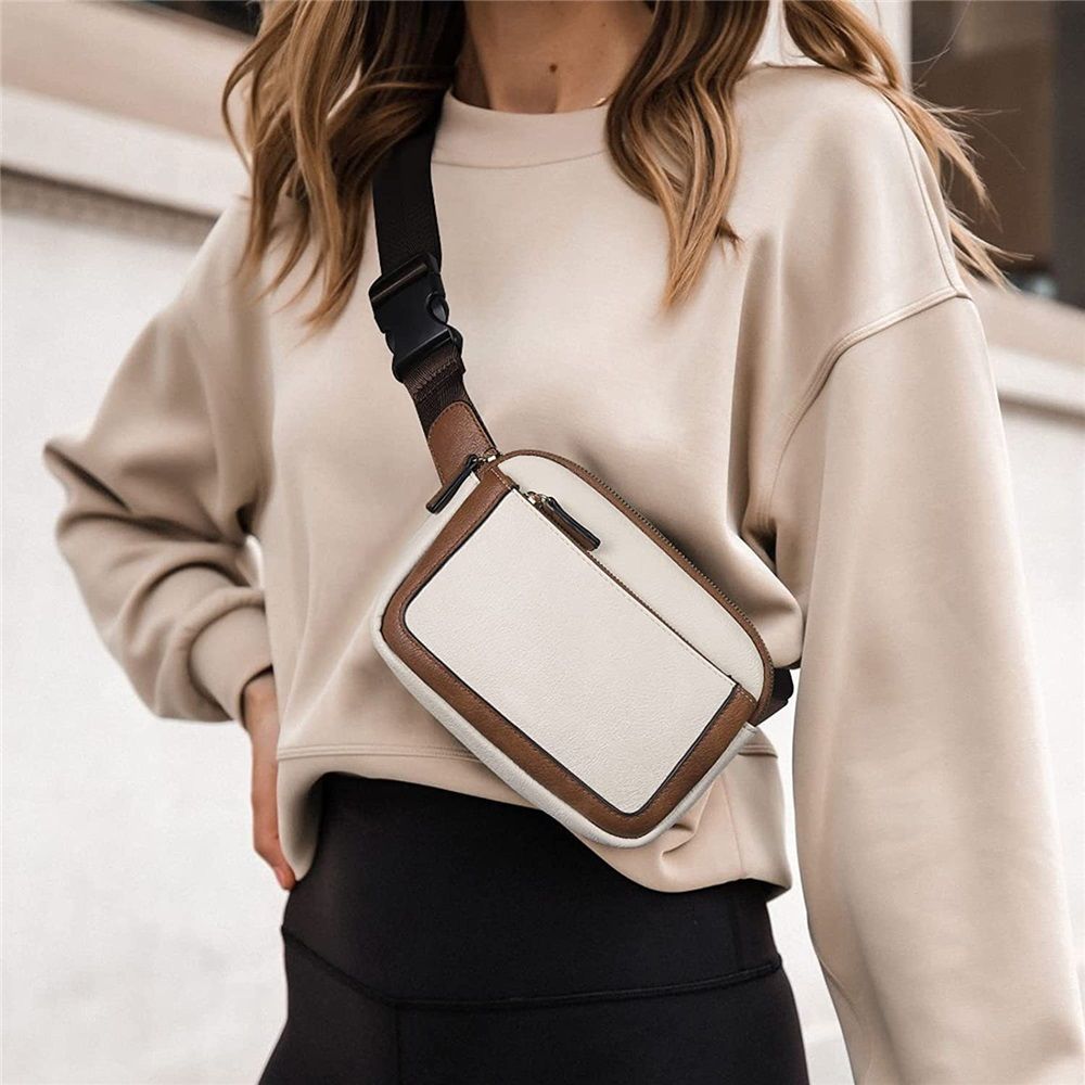 Belt Bag for Women, Mini Everywhere Crossbody Waist Bag Adjustable Strap, Vegan Leather Women's Pack โ image 4