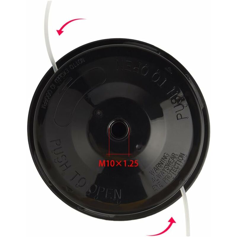 Universal Tap & Go Brushcutter Head - M10 X 1.25 Left Hand โ image 2
