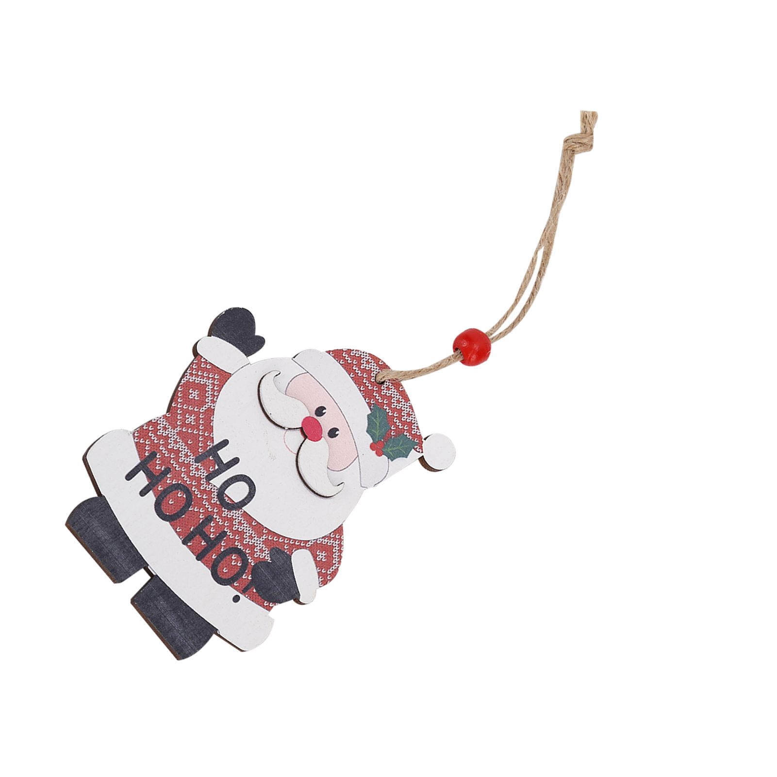 DIY Christmas Ornament Wooden Christmas Tree Decoration for Spring Festival HomeElder — image 6