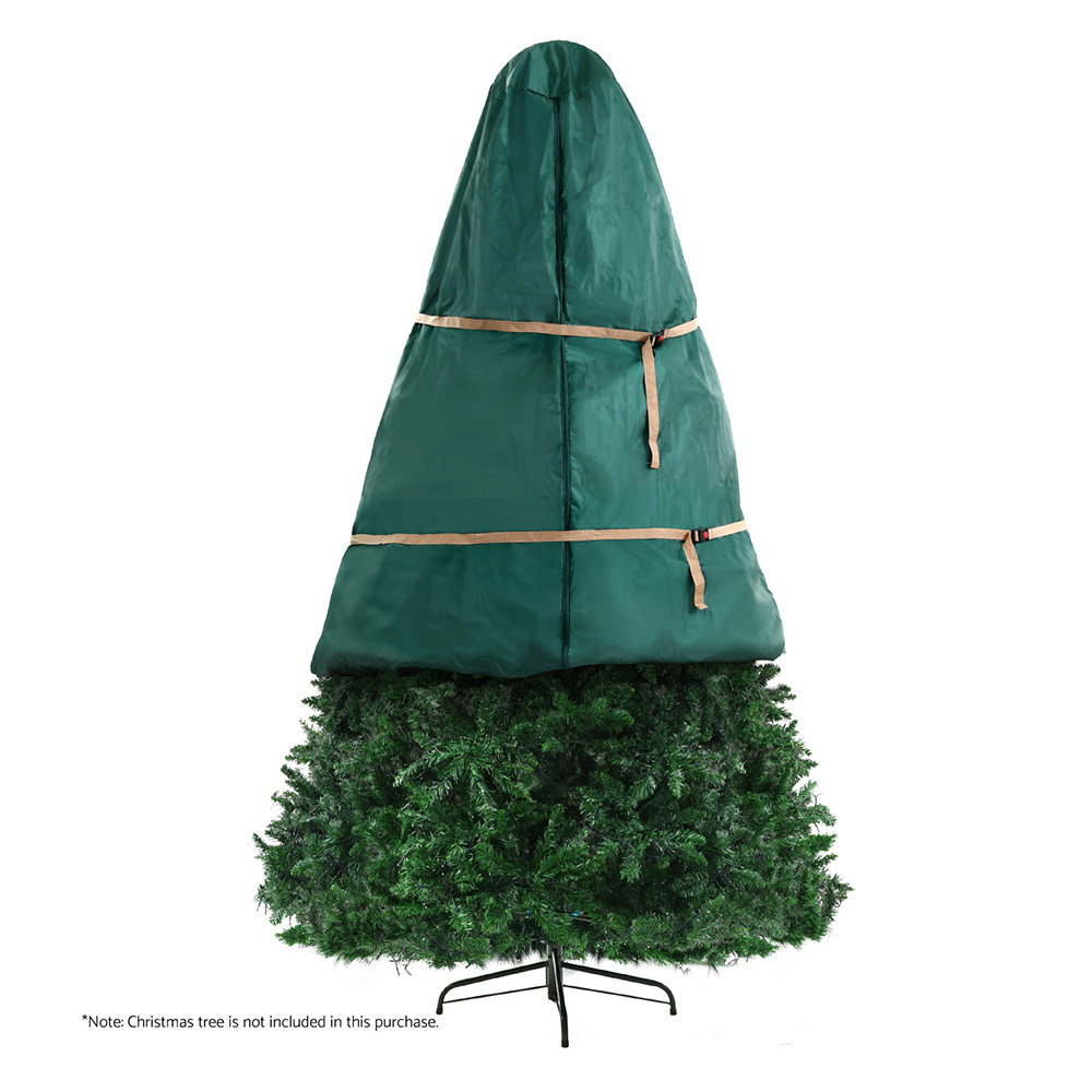 Jingle Jollys Christmas Tree Storage Bag Fits Up to 9ft Tree Xmas Bag Green โ image 3