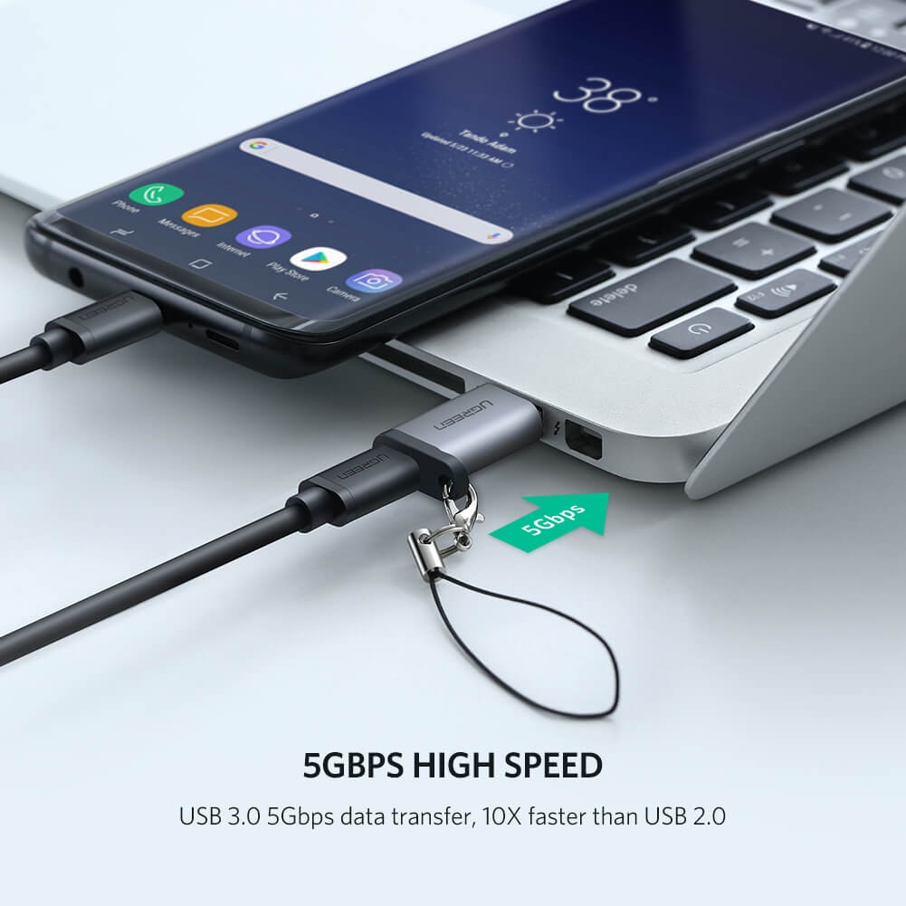 Ugreen USB-C 3.1 Female to USB-A 3.0 Male Adapter (50533) โ image 2