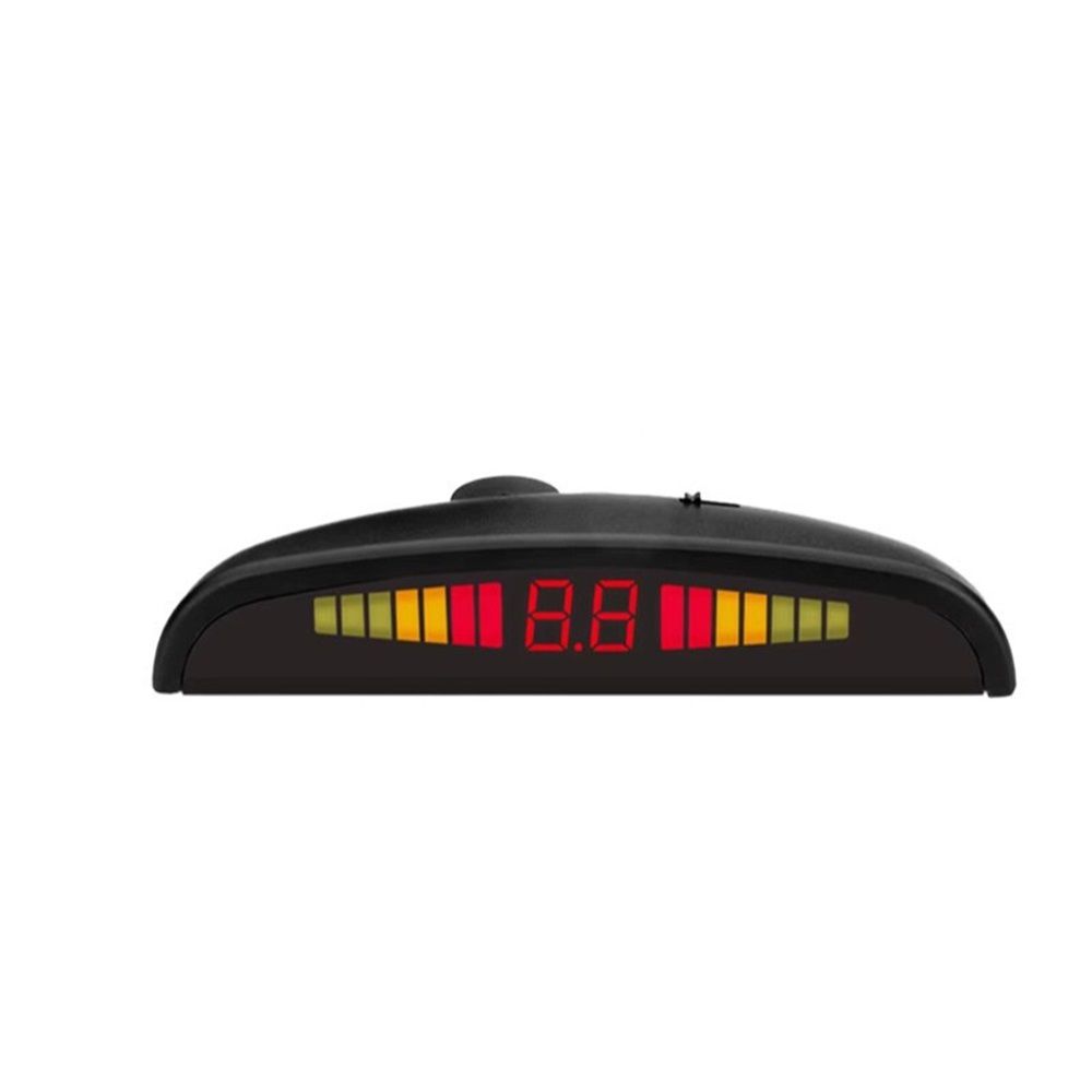 Car Reverse Parking Radar System with 8 Parking Sensors Distance Detection + LED Distance Display + Sound Warning (Black Color) — image 4