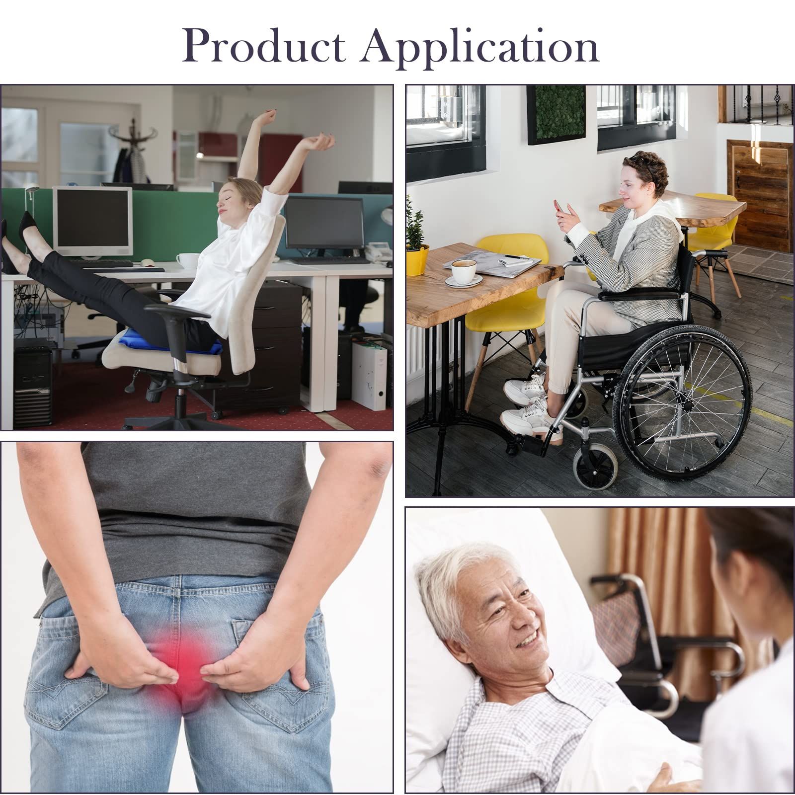 Bed Sore Cushions for Butt Inflatable Bed Sore Pads Nursing Bed Pad to Prevent Bed Sores for Elderly Bedridden Disabled โ image 3