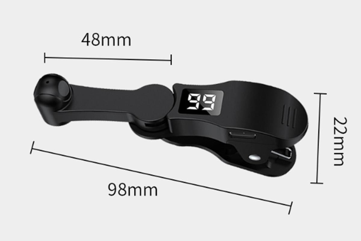 Smart Digital USB Clip on Auto Clicker for Mobile Phone Screen Live Likes - Black — image 6