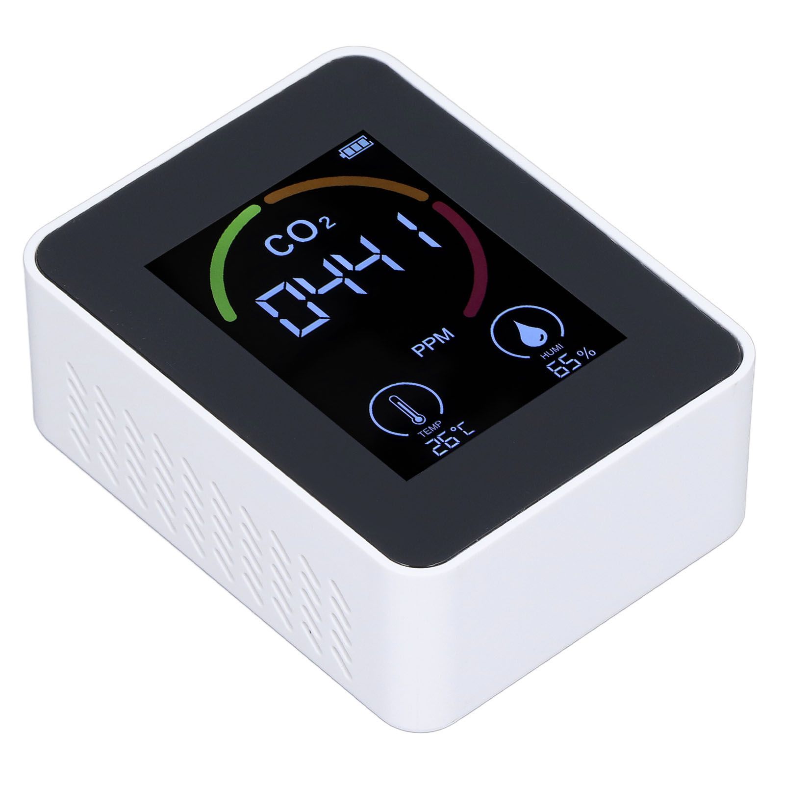 Digital Air Quality Monitor Carbon Dioxide Detector CO2 Tester Temperature Humidity Tester — image 4