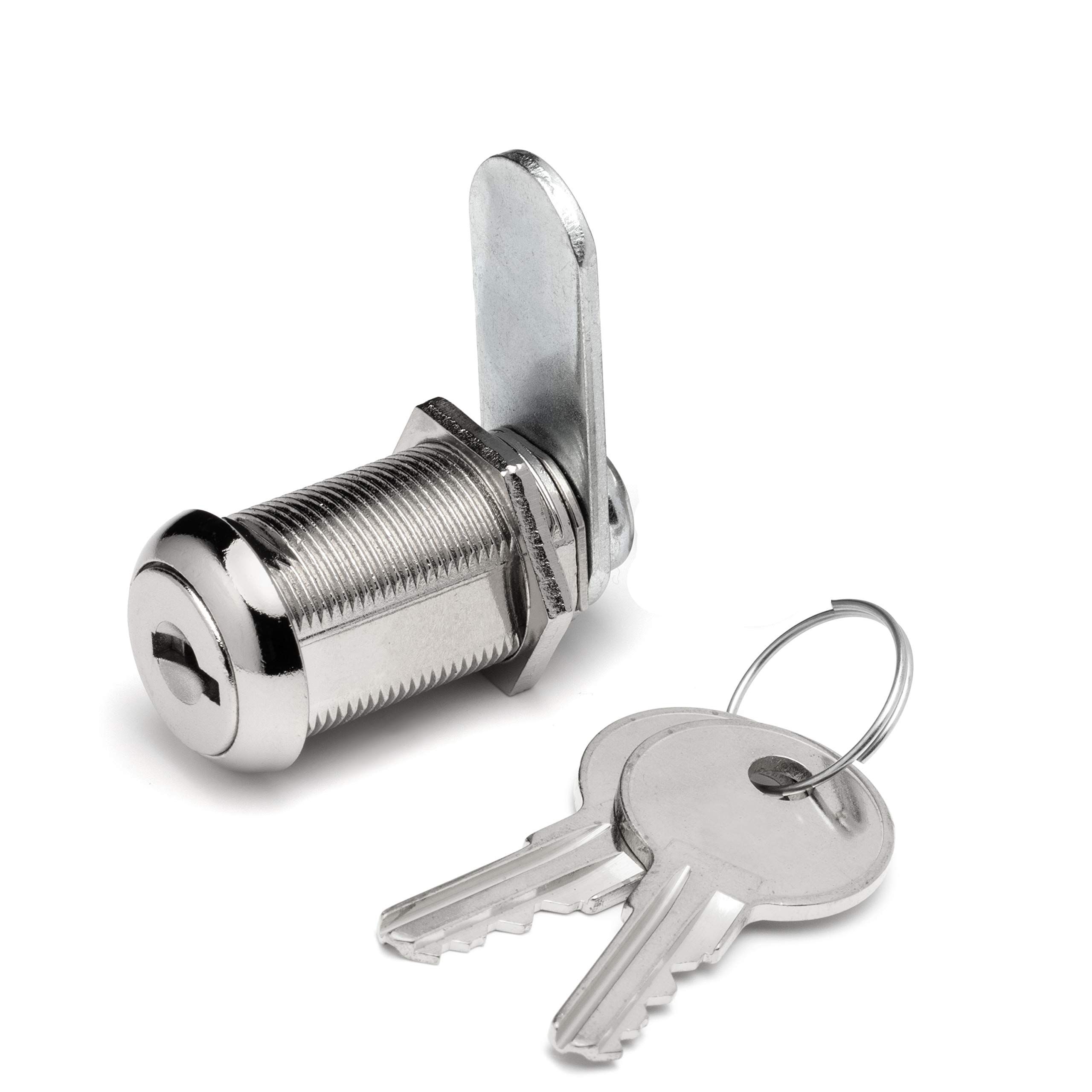 Replacement Secure Drawer RV Camper Storage Lock for Mailbox Truck Vending Machine File Cabinet, Fits on 1" Max Panel Thickness — image 4