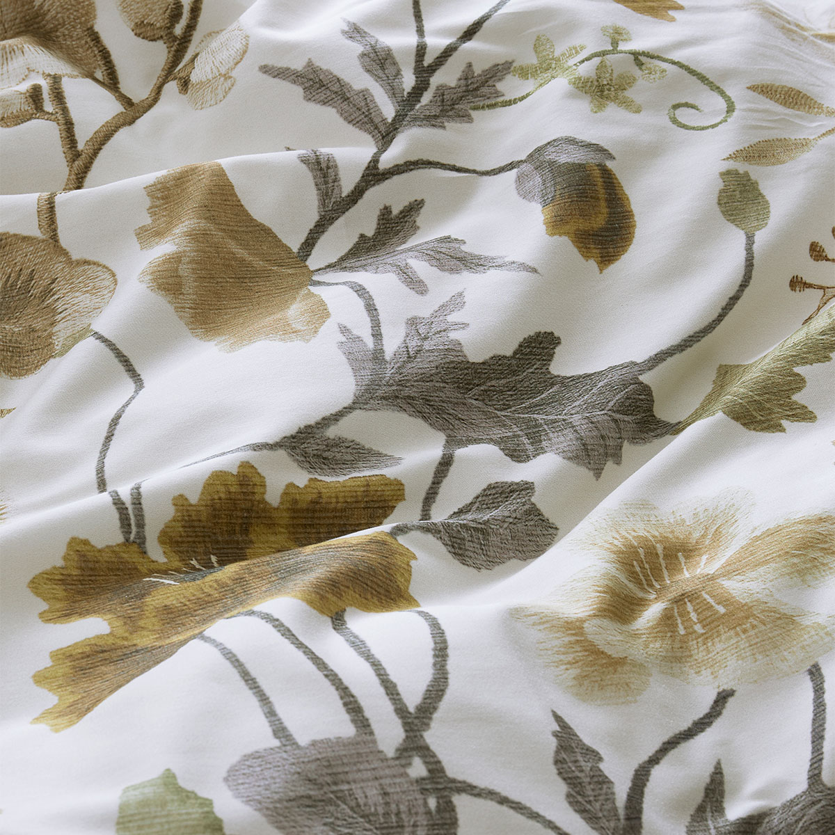 Bedding House Elizabeth White Cotton Sateen Quilt Cover Set King โ image 4