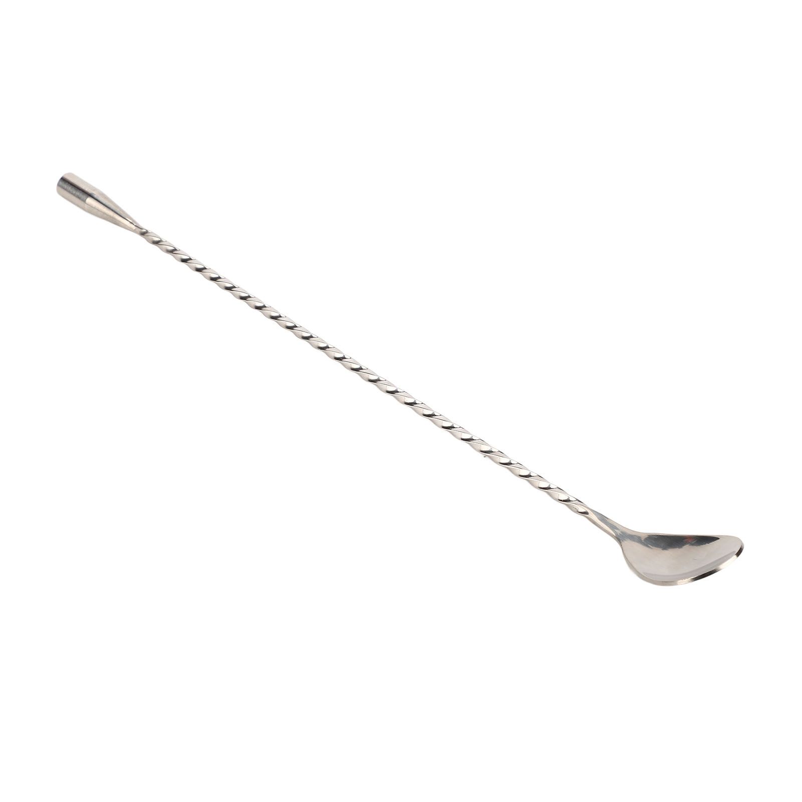 Cocktail Drink Swizzle Stick Fine Thread Stainless Steel Drink Stirrers with Long Handle for Home Bar Restaurant โ image 6