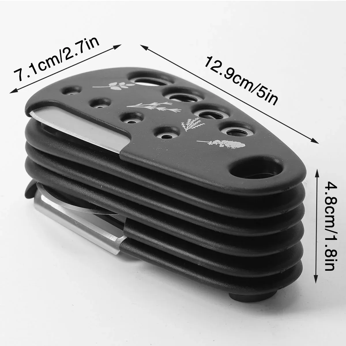 6 Pcs Kitchen Gadget Set Space-Saving Stackable 430 Stainless Steel — image 3