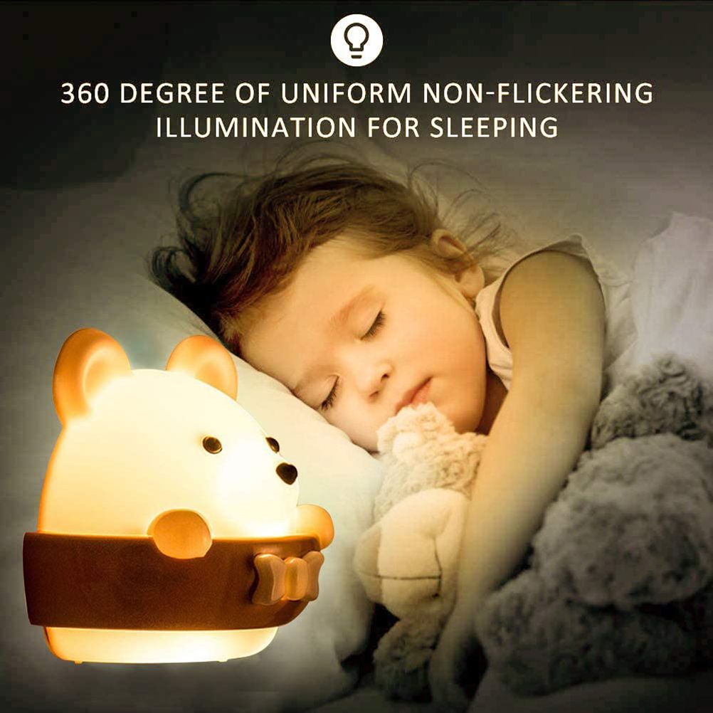 Punch Free LED Night Light Remote Control Night Light Eye Protection Kids Night Light for Bedroom — image 2