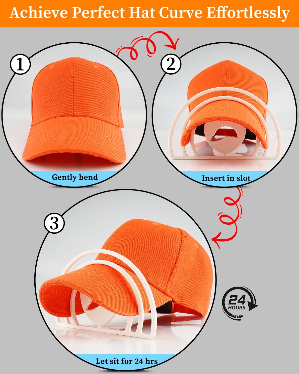 Coopahce Hat Washer for Washing Machine, Hats Cleaner for Baseball Caps, Hat Washing Cage Cap Washer, Dishwasher Hat Holder โ image 5