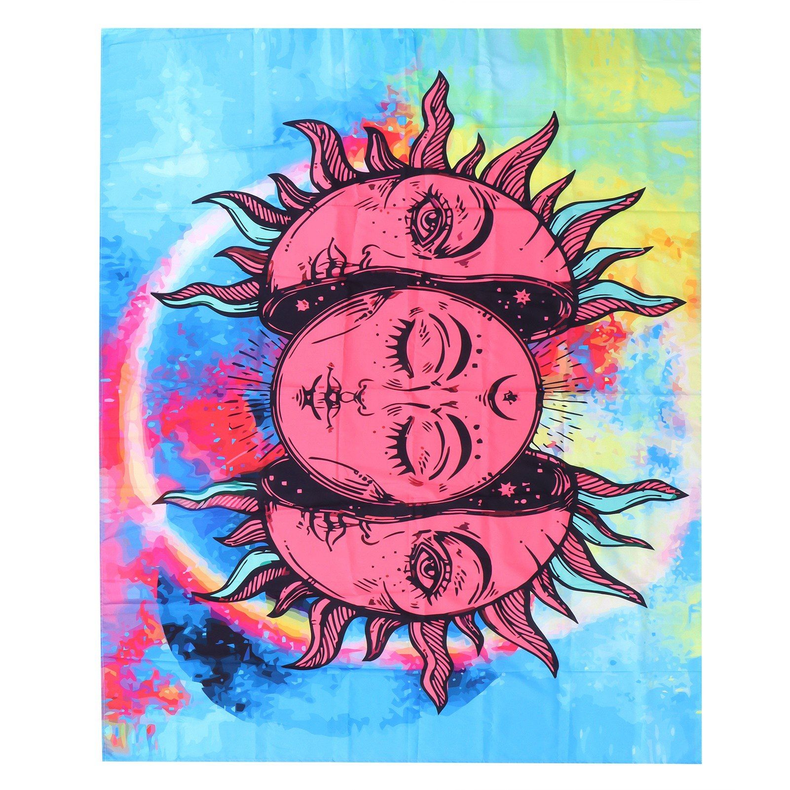 Sun Goddess Pattern Tapestry Wall Hanging for Bedroom Living Room Background Art Decor230x180cm โ image 3