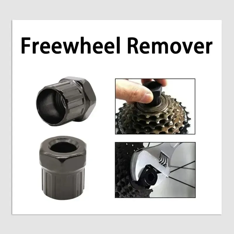 6 Pcs Bike Tool Kit For Mountain Bike With 3-in-1 Cassette Remover Wrench Chain Breaker - 6 Pcs Set โ image 3