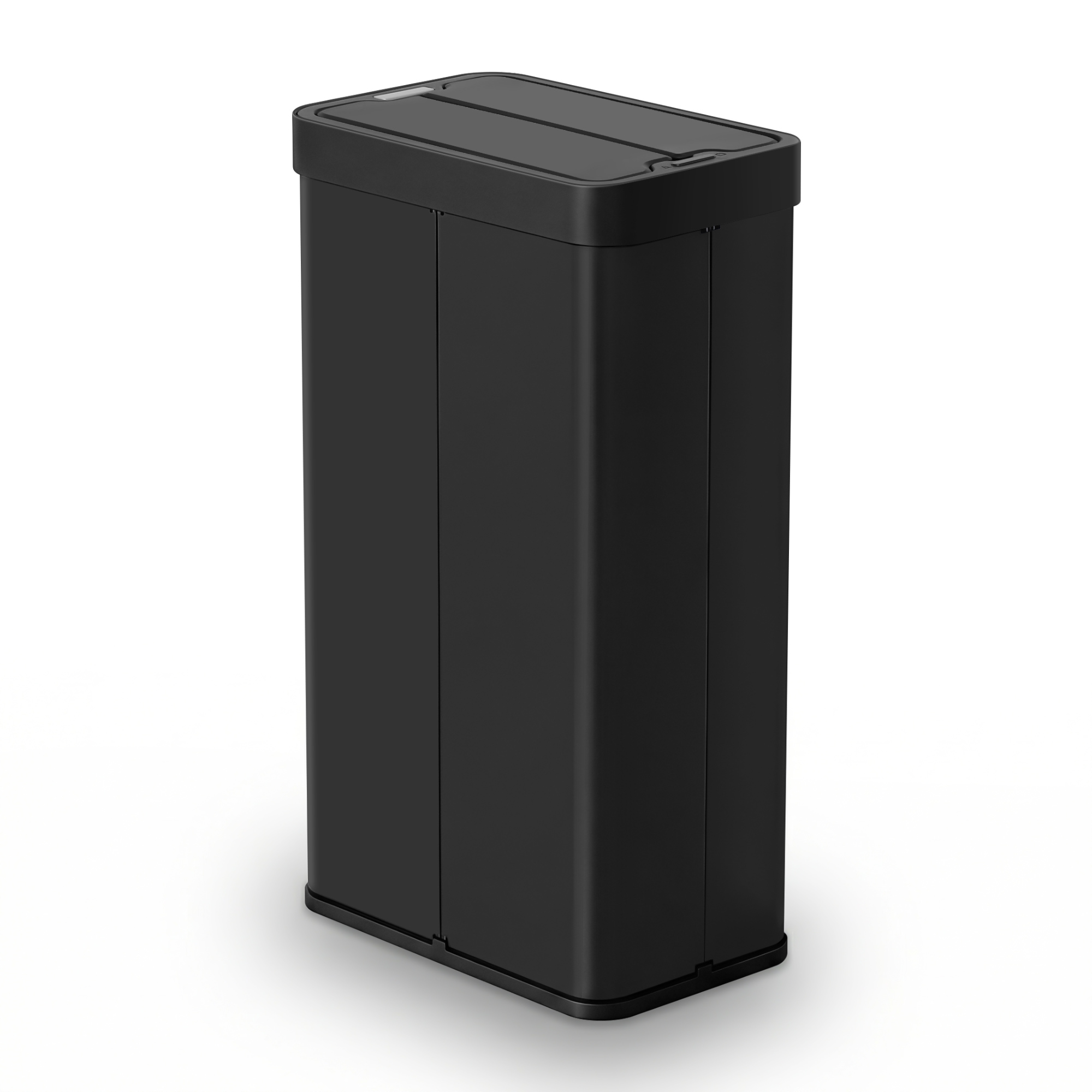Devanti Rubbish Bin 70L Automatic Sensor Kitchen Bin, Slim Smart Garbage Can Touchless Rectangular with Liner Holder, Fully Closed Lid for Bedroom, Bathroom