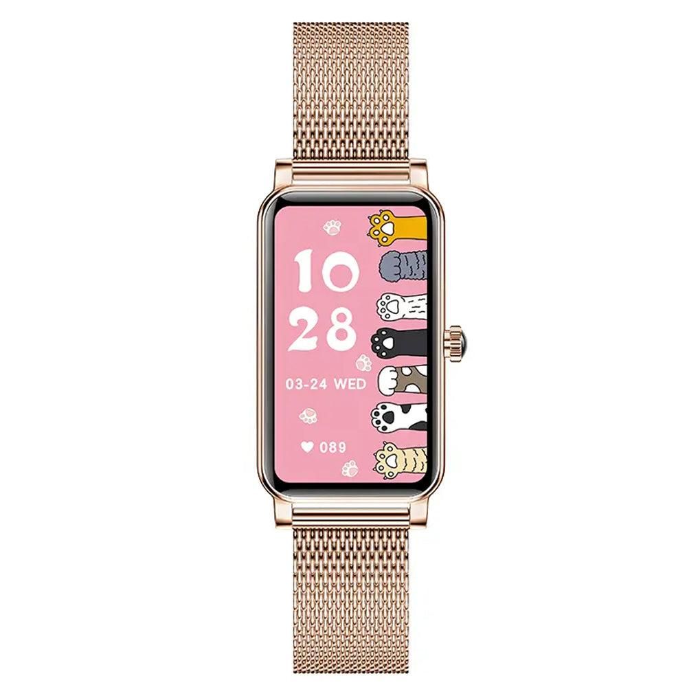Smart Watch for Women Fitness Tracker Sport Bracelet for Android iOS Phones Gold โ image 2