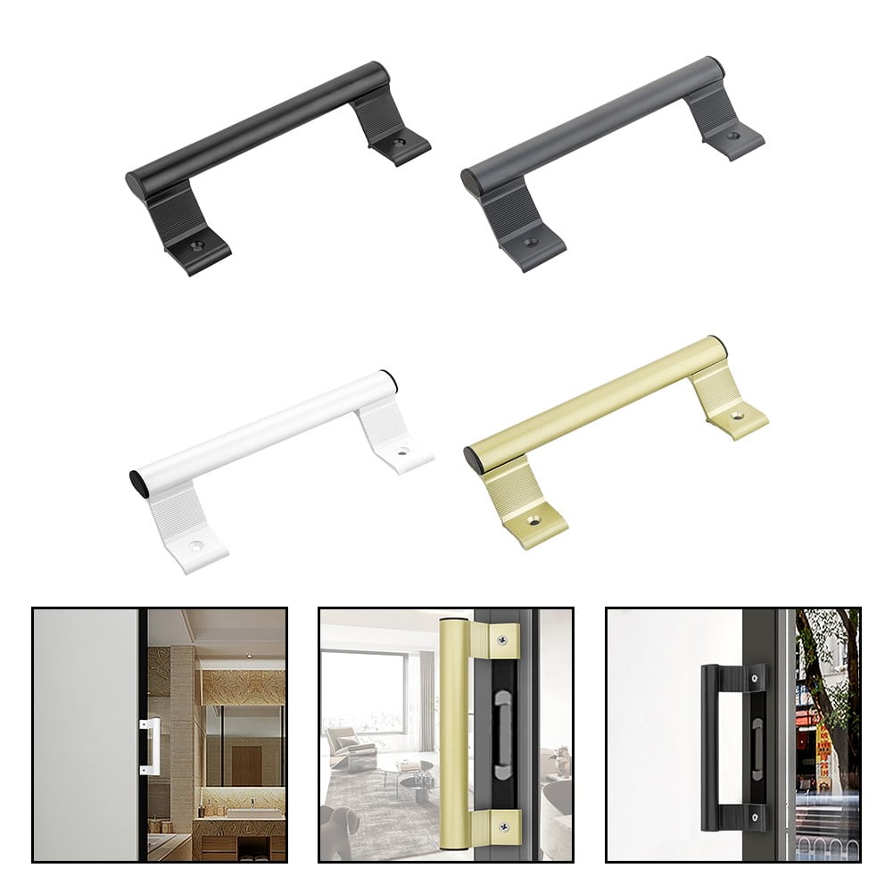 Aluminum Alloy Handle Balcony Sliding Door Handle Glass Door Sliding Door Handle White Smile Home White ā image 5