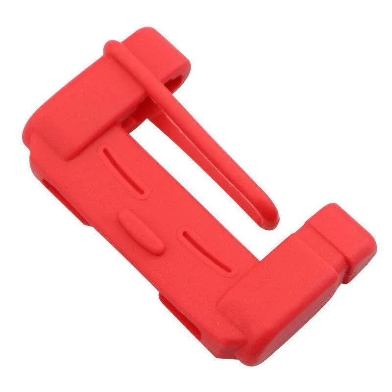 2PCS Silicone Seat Belt Buckle Grip Cover Anti Scratch Protector for Car Interior — image 2