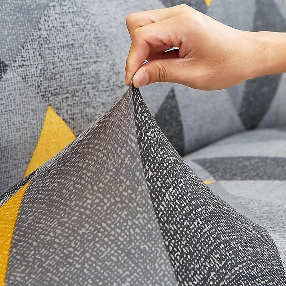 Stretch Armless Sofa Cover for 2 Seater Without Armrests — image 4