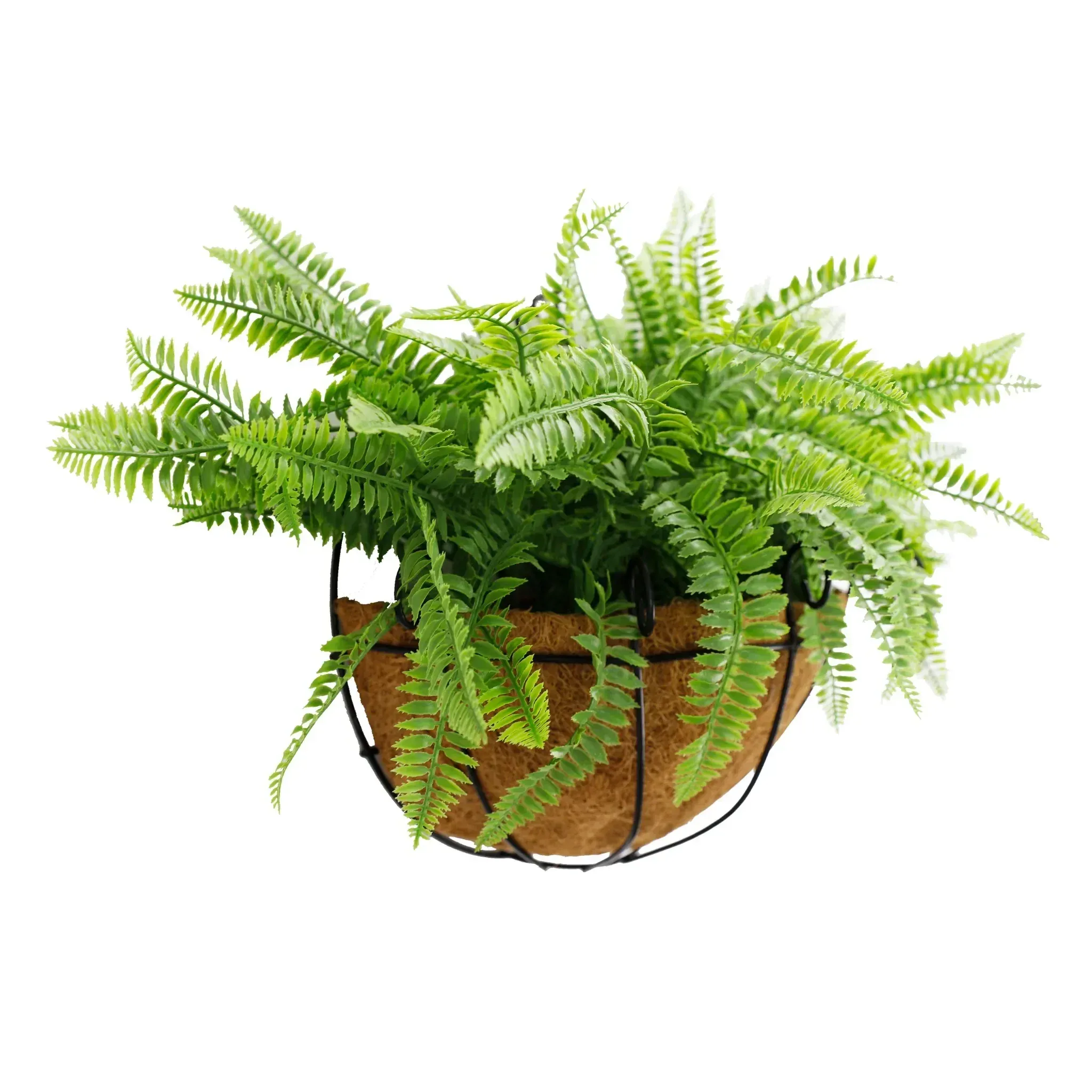 Artificial Hanging Fern Basket 30cm x 40cm Long UV Resistant — image 4